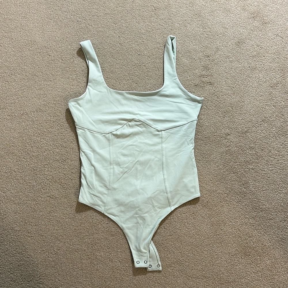Abercrombie Corset Tank Bodysuit